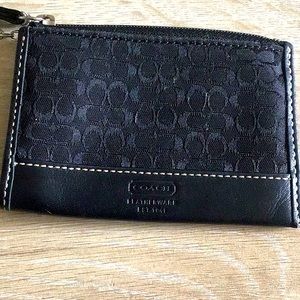 Coach Black Keychain Coin Purse